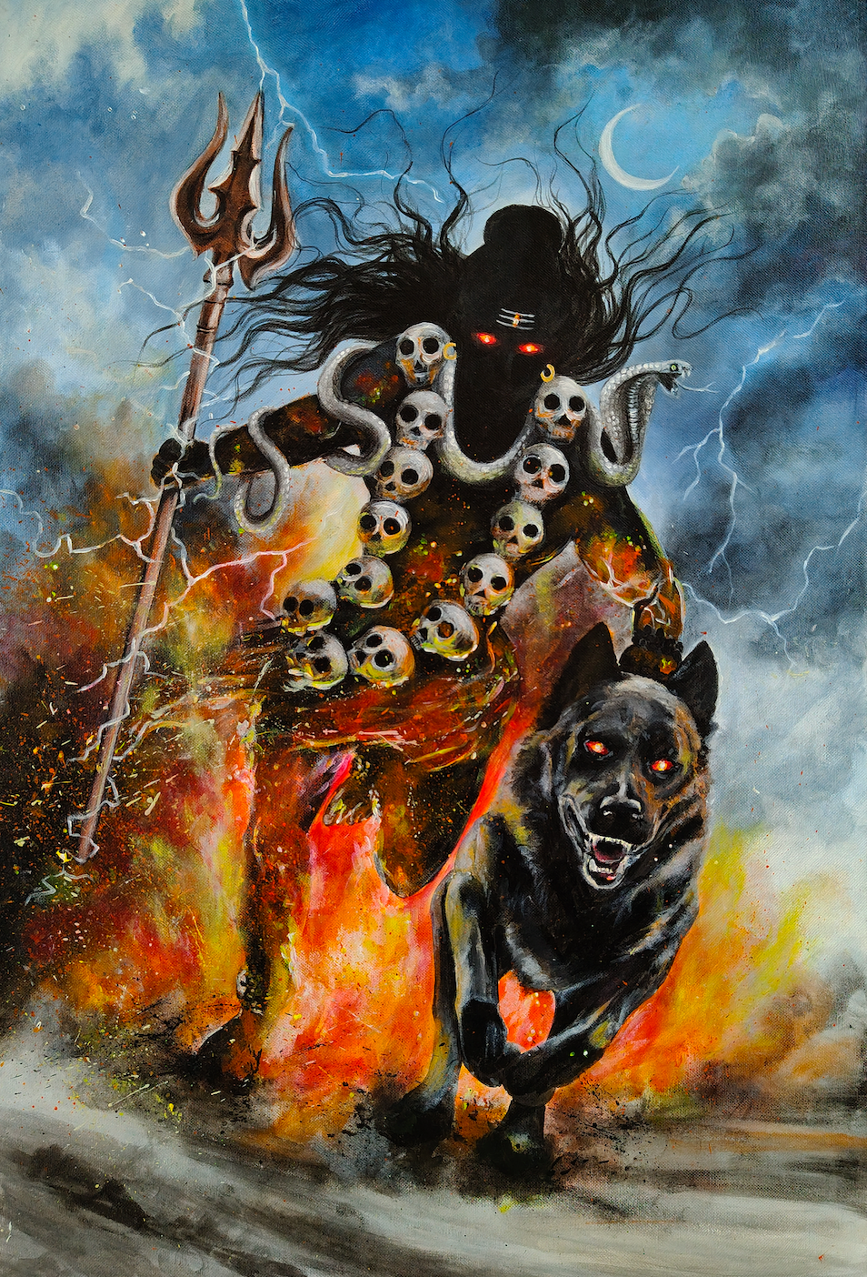 Kalabhairava: Through Fire
